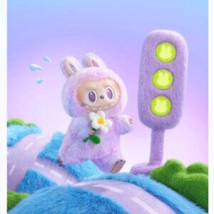 Labubu Big Into Energy Luck Popmart Collectible Purple New Sealed Confirmed Box